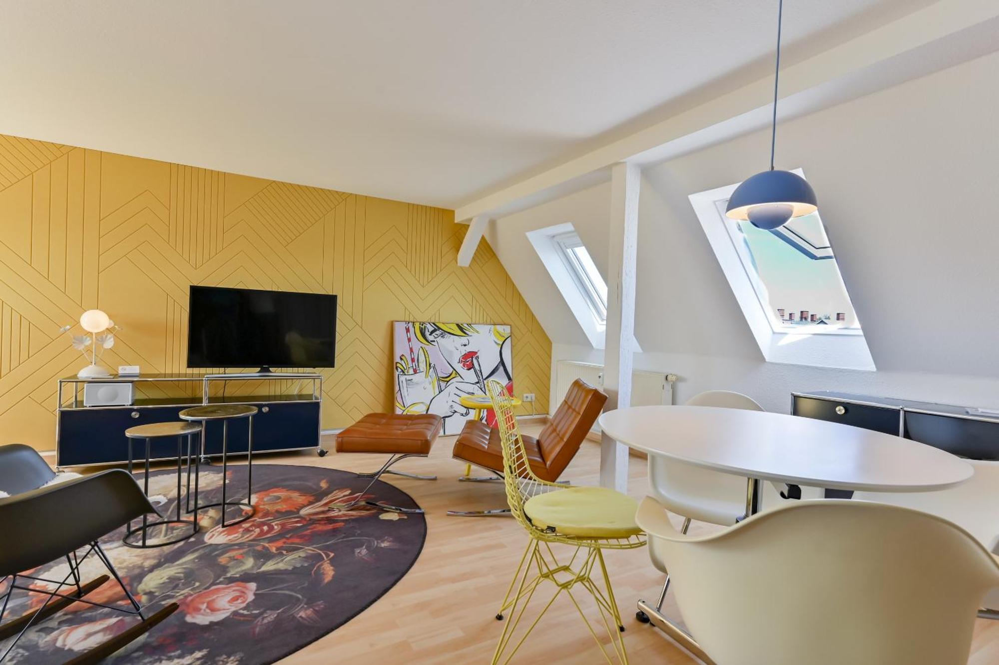 Premium Quartier Clara , Karl Und Fritz Auf Dem Kassberg Mit Eigenem Stellplatz Apartment Chemnitz Ngoại thất bức ảnh
